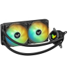 Asus TUF GAMING LC II 240 ARGB Processzor Folyadékhűtés készlet 12 cm Fekete (TUF GAMING LC II 240 ARGB)