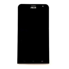 Asus ZE550ML Zenfone 2 gyári lcd kijelző érintőpanellel fekete mobiltelefon, tablet alkatrész