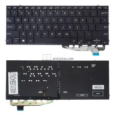 Asus ZenBook S UX391U, UX391F, UX391FA, UX391UA gyári billentyűzet háttérvilágítással (US kiosztás) laptop alkatrész