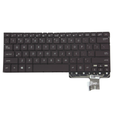 Asus ZenBook UX330CA, UX330UA ANGOL fekete háttér-világításos laptop billentyűzet (0KNB0-2101US00) laptop alkatrész