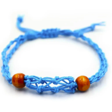  Ásvány Karkötőzsinór 20-28cm - Kék karkötő