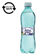 Ásványvíz szénsavas NATURAQUA Emotion Szeder-Lime Zero 0,5L DRS üdítő, ásványviz, gyümölcslé