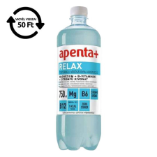 Ásványvíz szénsavmentes APENTA+ Relax feketeribizli-áfonya ízű 0,75L DRS üdítő, ásványviz, gyümölcslé