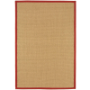  ASY Sisal 160x230cm Linen/piros szőnyeg