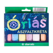  Aszfaltkréta 6 darabos kréta