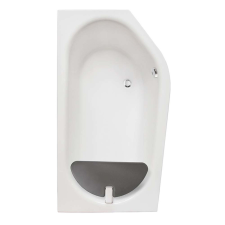  Aszimmetrikus fürdőkád Roth Activa Neo fehér 150x90 cm 9840050 kád, zuhanykabin