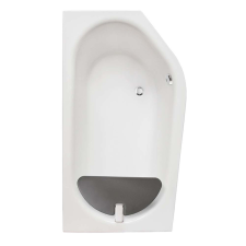 Aszimmetrikus fürdőkád Roth Activa Neo fehér 150x90 cm 9840050 kád, zuhanykabin