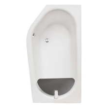  Aszimmetrikus fürdőkád Roth Activa Neo fehér 170x90 cm 9890050 kád, zuhanykabin