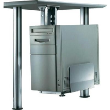 Asztal alá szerelhető számítógépház tartó, max. 30 kg, NewStar CPU D200SILVER dekoráció