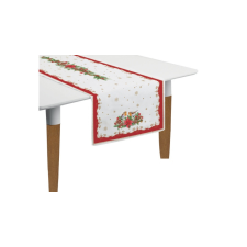  Asztali futó 45x140cm, 2 db-os, 100% pamut, Christmas Melody party kellék