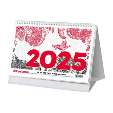 Asztali naptár FORTUNA TA23 holdfázissal 2025. naptár, kalendárium