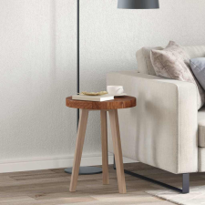  Asztallap Egyéb sötétbarna Ø 40 x 4 cm Masszív tölgyfa bútor