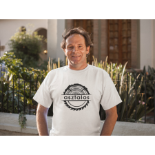  Asztalos felirat fehér póló egyedi ajándék