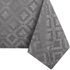  Asztalterítő Maya barna nyomott klasszikus 140x180 DecoKing lakástextília
