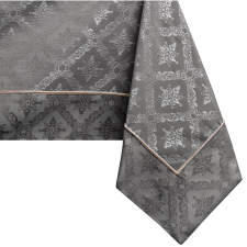  Asztalterítő Maya barna nyomott klasszikus 140x400 DecoKing lakástextília