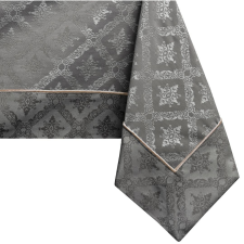  Asztalterítő Maya barna nyomott klasszikus 160x250 DecoKing lakástextília