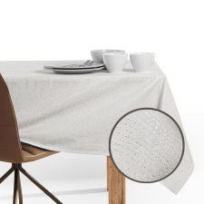 Asztalterítő Sparkle krémszínű metálfényes modern 175x280 DecoKing lakástextília