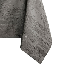  Asztalterítő Vesta barna dombornyomott modern 140x300 AmeliaHome lakástextília