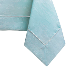  Asztalterítő Vesta kék dombornyomott modern 140x220 AmeliaHome lakástextília