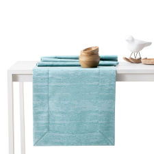  Asztalterítő Vesta kék dombornyomott modern 40x140 AmeliaHome lakástextília