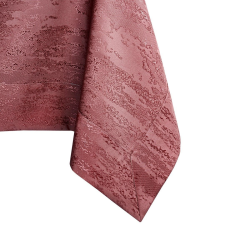  Asztalterítő Vesta rózsaszín dombornyomott modern 140x140 AmeliaHome lakástextília