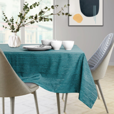 Asztalterítő Vesta tengerzöld dombornyomott modern 80x80 AmeliaHome lakástextília