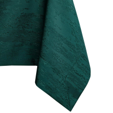 Asztalterítő Vesta üvegzöld dombornyomott modern 40x250 AmeliaHome lakástextília