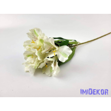  Asztromélia selyem ág 60 cm - Törtfehér dekoráció