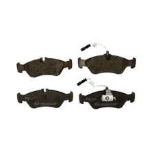 ATE fékbetét készlet 156,3mm,kopásjelző érintkezőhöz előkészítve,kopásjelző érintkező nélkül fékbetét