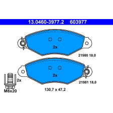 ATE fékbetétkészlet, tárcsafék ATE 13.0460-3977.2 autóalkatrész