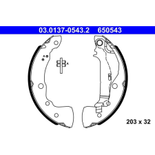 ATE fékpofakészlet ATE 03.0137-0543.2 autóalkatrész