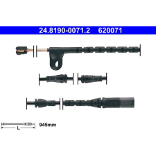 ATE figyelmezető kontaktus, fékbetétkopás ATE 24.8190-0071.2 autóalkatrész