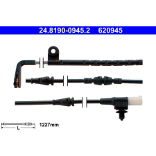 ATE figyelmezető kontaktus, fékbetétkopás ATE 24.8190-0945.2 autóalkatrész