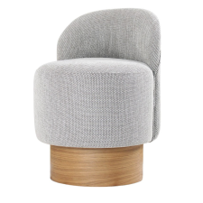 Atelier del Sofa Barren Puf Grey zsámoly, szürke bútor