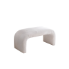 Atelier del Sofa Nu Bench Fitilli White pad, fehér