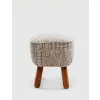  Atelier Del Sofa puff bézs mitológiai etnikus mintával - bézs