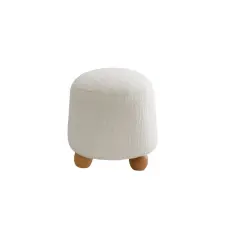  Atelier Del Sofa Puff Fehér Fumi - Fehér bútor