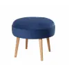  Atelier Del Sofa Romley Puff, sötétkék - sötétkék