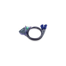 ATEN 2x1 server switch CS-62S hub és switch