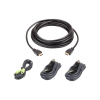 ATEN ATEN USB HDMI Secure KVM Cable Kit 3m Black