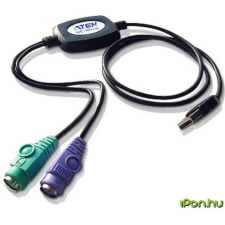 ATEN Cable ATEN USB to Keyboard &amp; Mouse PS/2 converter kábel és adapter