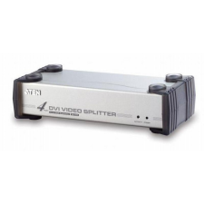 ATEN DVI Video splitter 4 portos (VS164-AT-G) kábel és adapter