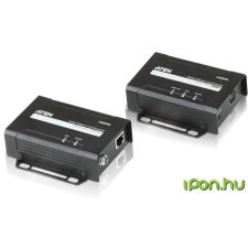 ATEN HDMI + UTP Összekötő Fekete 5cm VE801-AT-G kábel és adapter
