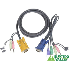 ATEN KVM Console kábel PS/2 5m /2L-5305P/ kábel és adapter