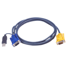 ATEN KVM Console kábel USB 1.8m (2L-5202UP) (2L-5202UP) kábel és adapter