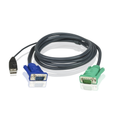 ATEN KVM Console kábel USB 5m /2L-5205U/ kábel és adapter