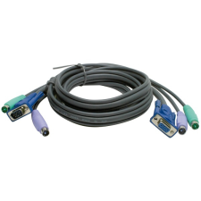 ATEN KVM Kábel PS/2 VGA 2m 2L-1001P/C kábel és adapter