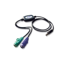ATEN uc10km ps/2 to usb adapter (90cm) uc10km-at kábel és adapter