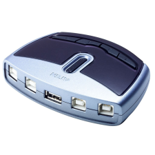 ATEN USB 2.0 Switch 4x1-Port manual (US421A-A7) kábel és adapter
