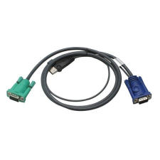 ATEN USB KVM Cable with 3 in 1 SPHD 1, 2m Black kábel és adapter